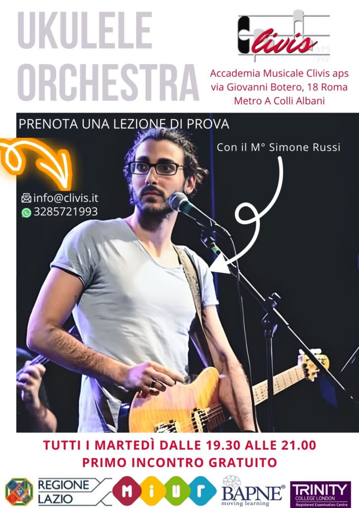 Locandina corso di Ukulele